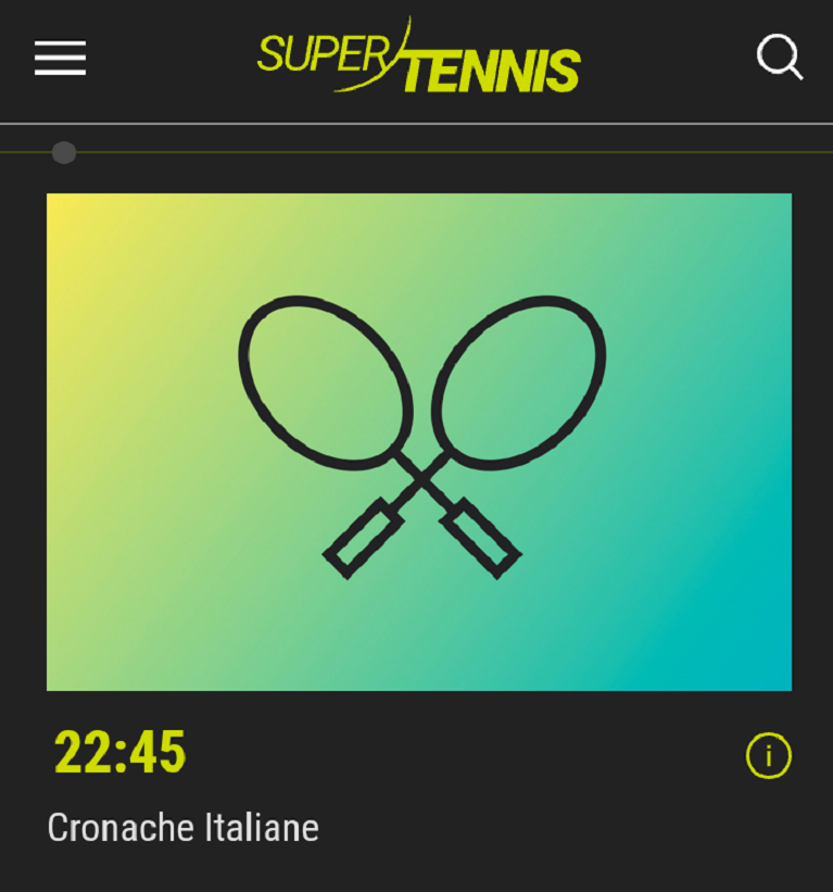 Stasera Riparte Il Format Regionale Di Supertennis