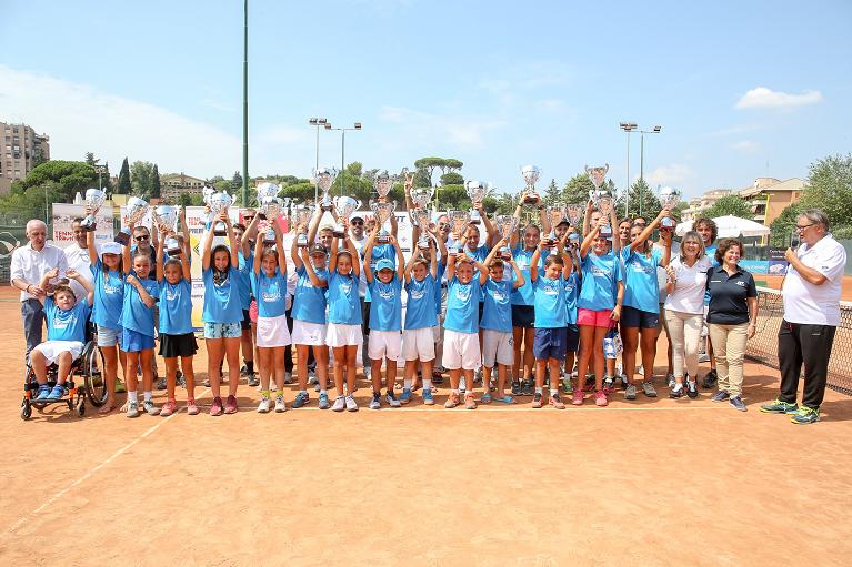 Master Tennis Trophy FIT Kinder +Sport: i premiati