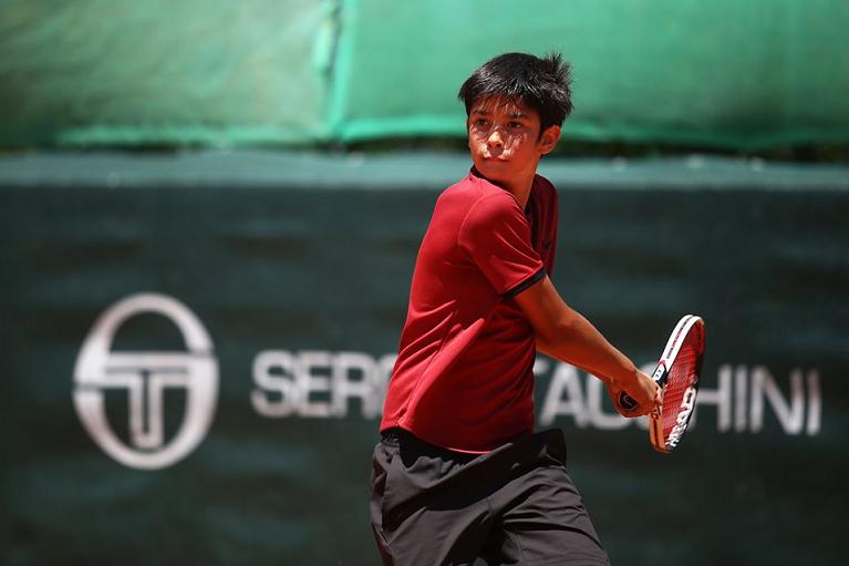 Federico Cinà, finalista del torneo Tennis Europe under 12 di Porto San Giorgio