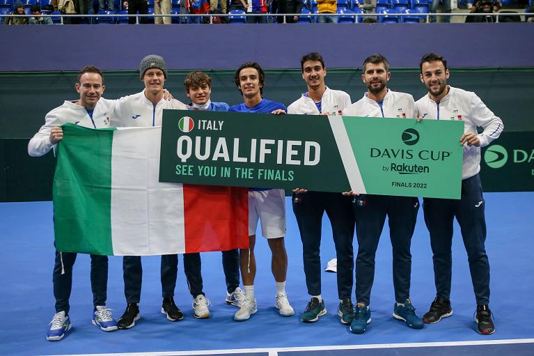 Davis Cup: Italia qualificata alle Finals (foto Sposito)