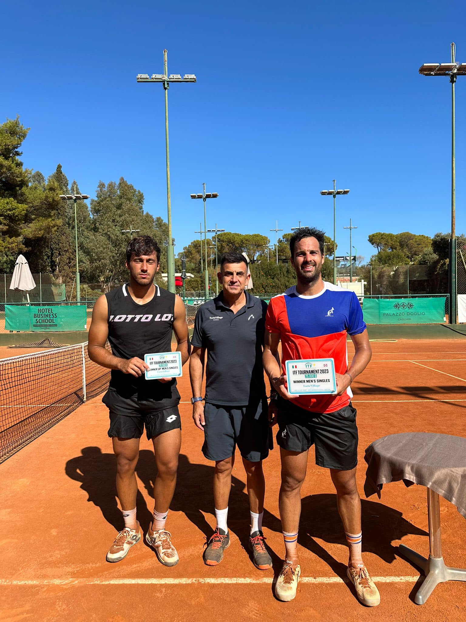 Caruso gioia e sorrisi in Sardegna