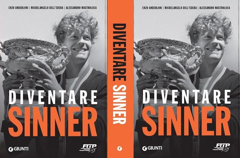 Diventare Sinner, edito da Giunti, è nelle librerie dal 15 maggio (240 pagine, 18 euro)