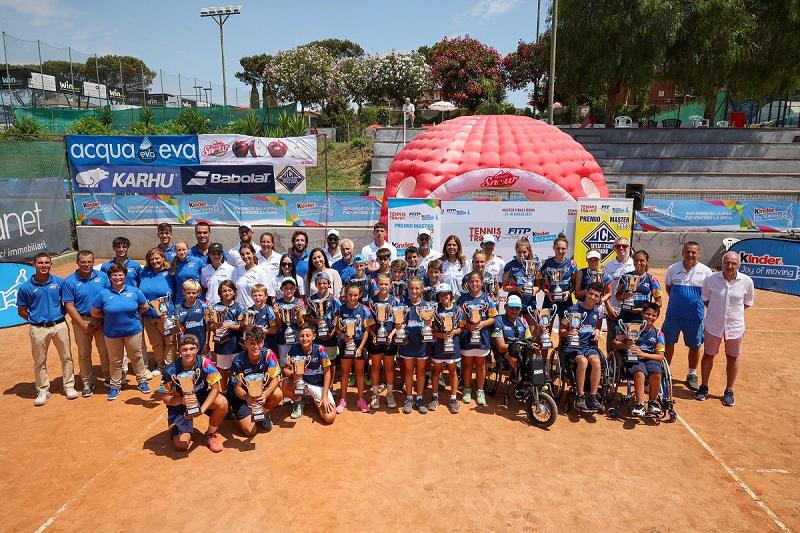 Premiazione “Tennis Trophy FITP Kinder Joy of Moving” 2023 (foto Sposito)