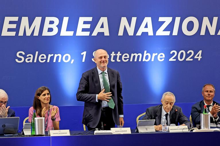 Angelo Binaghi rieletto presidente della Federazione italiana Tennis e Padel (Foto Sposito/FITP)