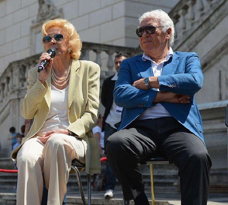 Lea Pericoli e Nicola Pietrangeli (Getty Images)