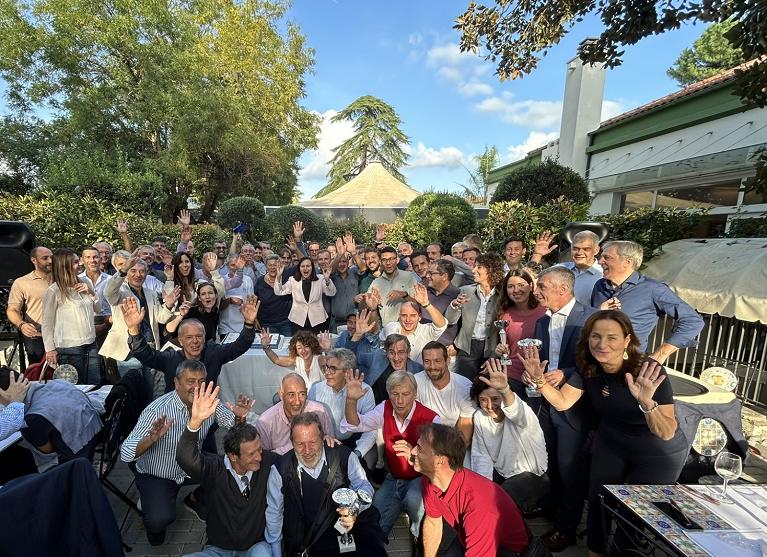 La festa finale dell'Ordine al Nuovo Tuscolo