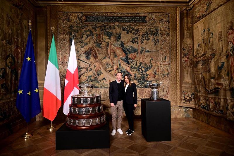 Filippo Volandri e Tathiana Garbin (Comune di Milano)