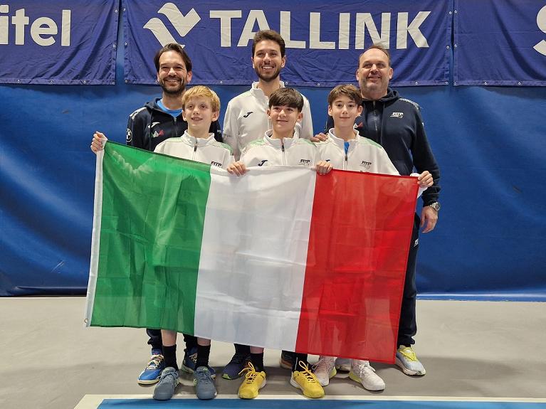 Winter Cup 2025: la nazionale italiana Under 12 maschile